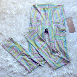 NWT Niyama Sol / Resoluna Tetris Leggings S